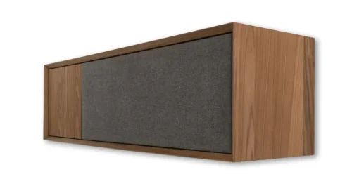 Mueble multimedia de pared Luther – Nogal