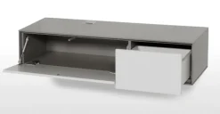 Mueble multimedia de pared Stretto – Gris