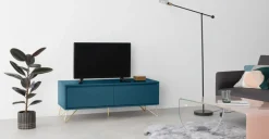 Mueble multimedia Elona – Azul Cerceta