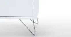 Mueble multimedia Elona – Blanco brillante