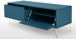 Mueble multimedia Elona – Azul Cerceta