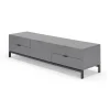 Mueble multimedia grande Marcell – Gris