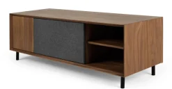 Mueble multimedia grande Luther – Nogal