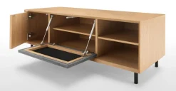 Mueble multimedia grande Luther – Roble