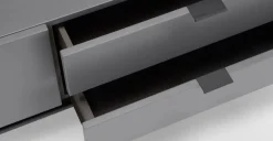 Mueble multimedia grande Marcell – Gris