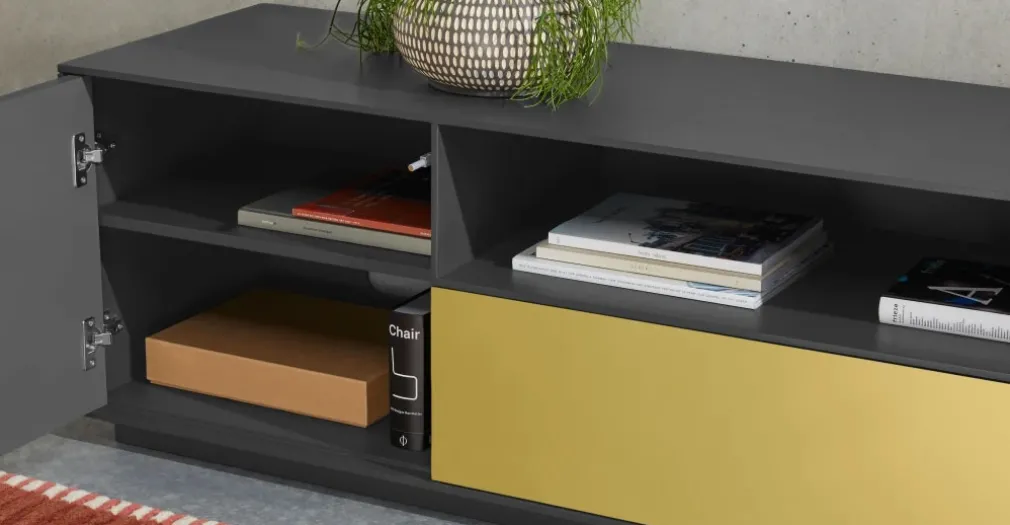 Mueble multimedia Jena – Gris