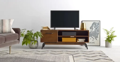 Mueble multimedia Lucien – Mango Oscura
