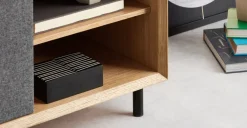 Mueble multimedia Luther – Roble