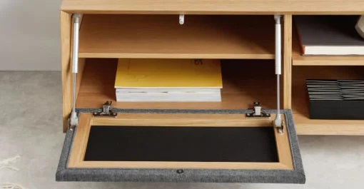 Mueble multimedia Luther – Roble
