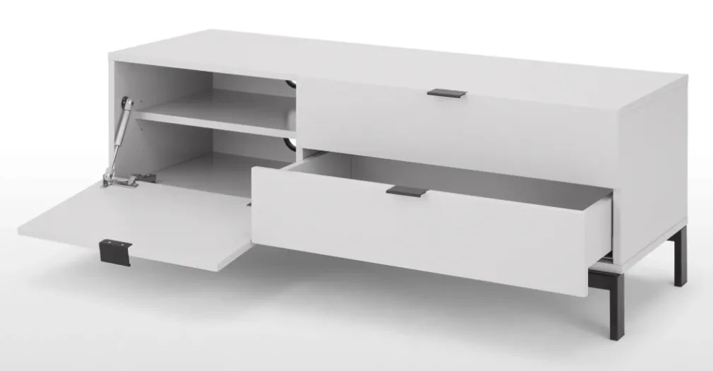 Mueble multimedia Marcell – Gris claro