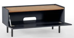 Mueble multimedia Mino – Gris oscuro y roble