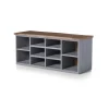 Mueble para recibidor Iona – Gris y pino