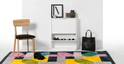 Mueble zapatero pequeño Marcell – Blanco