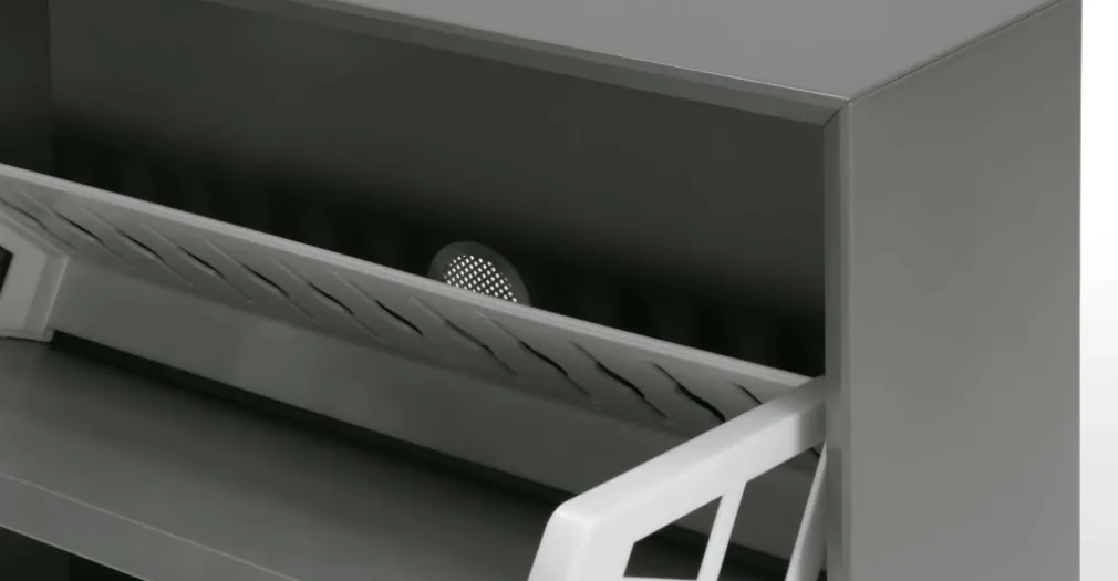 Mueble zapatero pequeño Marcell – Gris