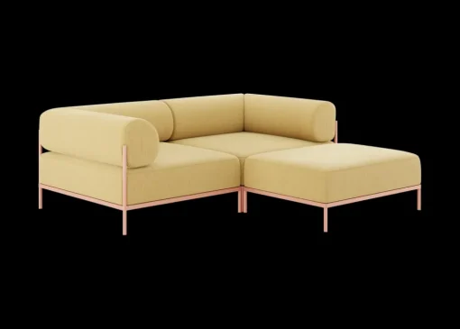 Seccional 2 Cuerpos con Chaise Longue a la Derecha Noah