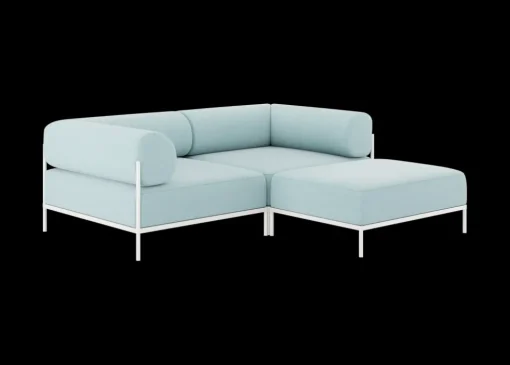 Seccional 2 Cuerpos con Chaise Longue a la Derecha Noah