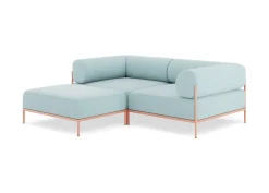 Seccional 2 Cuerpos con Chaise Longue a la Izquierda Noah