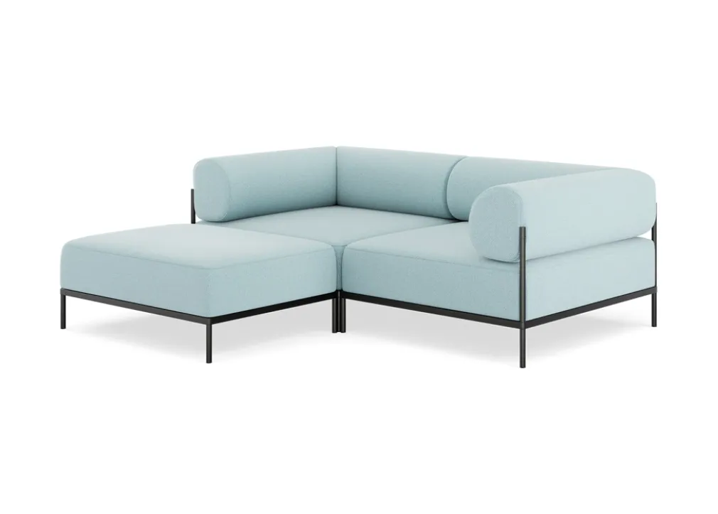 Seccional 2 Cuerpos con Chaise Longue a la Izquierda Noah