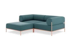 Seccional 2 Cuerpos con Chaise Longue a la Izquierda Noah