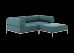 Seccional 2 Cuerpos con Chaise Longue a la Derecha Noah