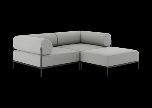 Seccional 2 Cuerpos con Chaise Longue a la Derecha Noah