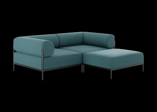 Seccional 2 Cuerpos con Chaise Longue a la Derecha Noah