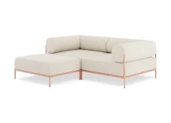 Seccional 2 Cuerpos con Chaise Longue a la Izquierda Noah