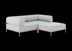 Seccional 2 Cuerpos con Chaise Longue a la Derecha Noah