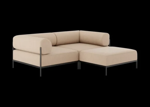 Seccional 2 Cuerpos con Chaise Longue a la Derecha Noah