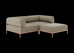 Seccional 2 Cuerpos con Chaise Longue a la Derecha Noah