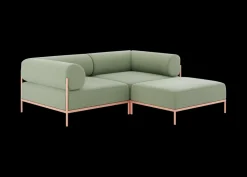Seccional 2 Cuerpos con Chaise Longue a la Derecha Noah