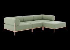 Seccional 3 Cuerpos con Chaise Longue a la Derecha Noah