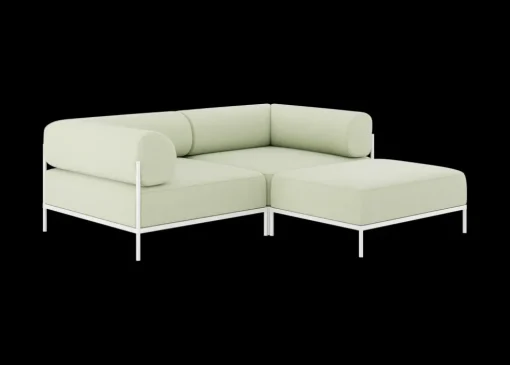 Seccional 2 Cuerpos con Chaise Longue a la Derecha Noah