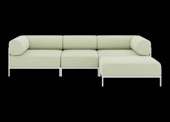 Seccional 3 Cuerpos con Chaise Longue a la Derecha Noah
