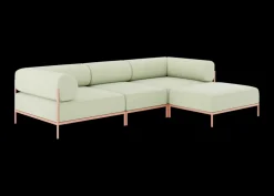 Seccional 3 Cuerpos con Chaise Longue a la Derecha Noah