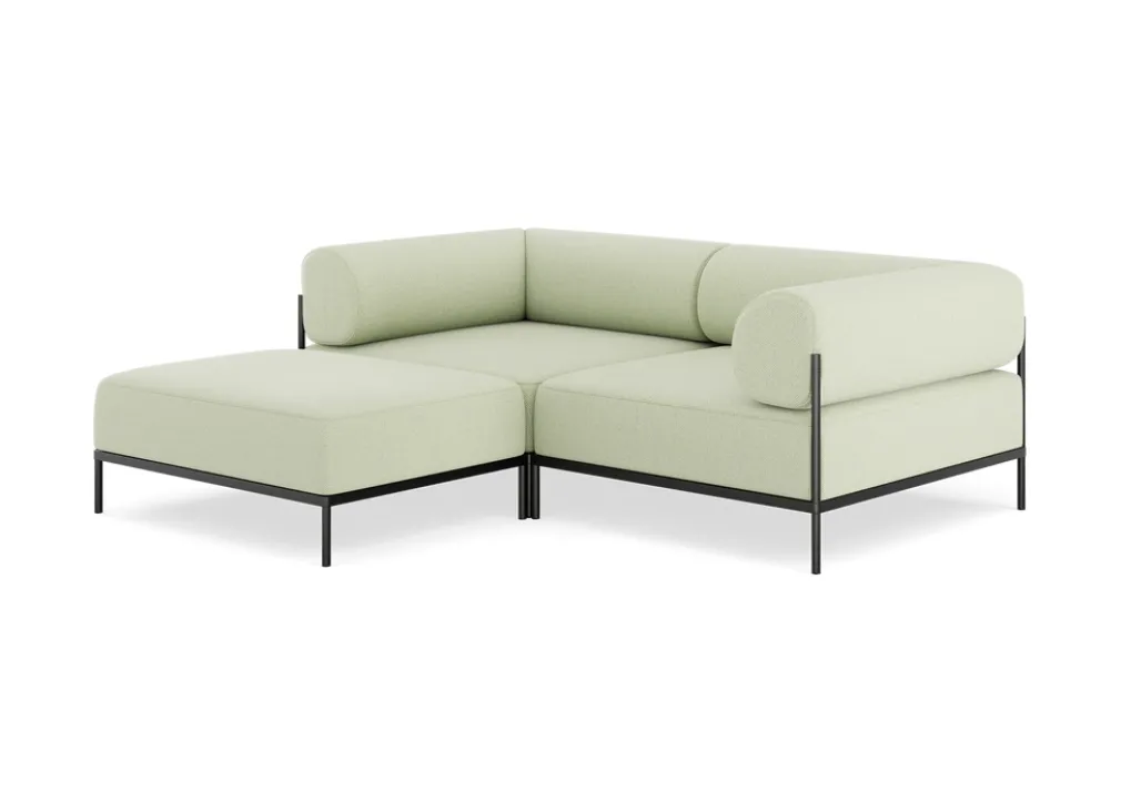 Seccional 2 Cuerpos con Chaise Longue a la Izquierda Noah