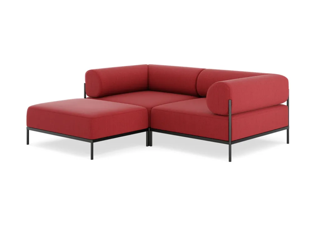 Seccional 2 Cuerpos con Chaise Longue a la Izquierda Noah