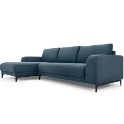 Seccional con Chaise Longue a la Izquierda Luciano – Azul