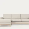 Seccional con Chaise Longue a la Izquierda Mihaela – Blanco