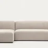 Seccional con Chaise Longue a la Izquierda Neom – Beige