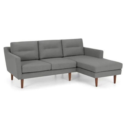 Seccional con Chaise Longue a la Derecha Walker – Gris