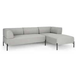 Seccional con Chaise Longue a la Derecha Kiva – Gris Granizo