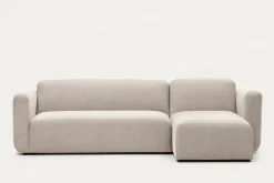 Seccional con Chaise Longue a la Derecha Neom – Beige