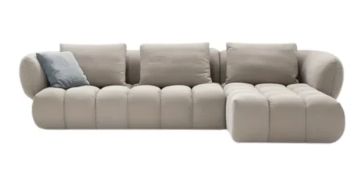 Seccional con Chaise Longue a la Derecha Wenders – Beige
