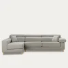 Seccional con Chaise Longue a la Izquierda Air – Cemento