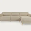 Seccional con Chaise Longue a la Derecha Singa – Beige