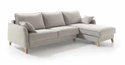 Seccional con Chaise Longue a la Derecha Litchy – Blanco