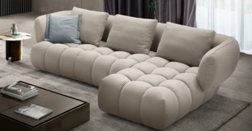 Seccional con Chaise Longue a la Derecha Wenders – Beige
