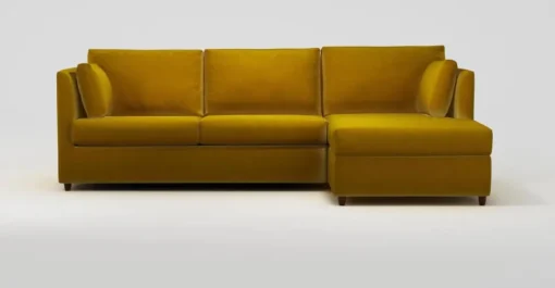 Seccional con Chaise Longue a la Derecha Milner – Amarillo Azafrán