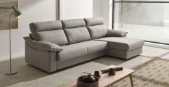 Seccional con Chaise Longue a la Derecha Berton – Gris